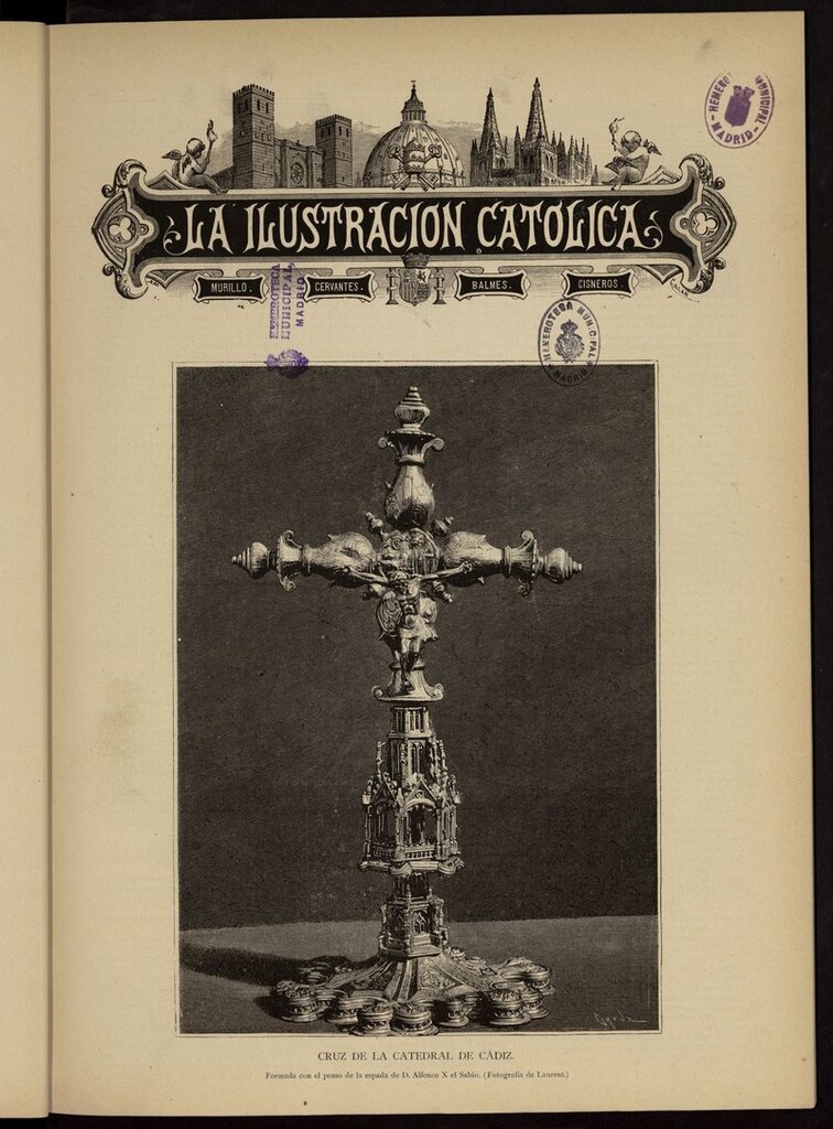 Miniatura de La Ilustración Católica del 15 de agosto de 1884