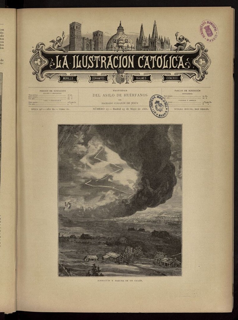 Miniatura de La Ilustración Católica del 25 de mayo de 1886