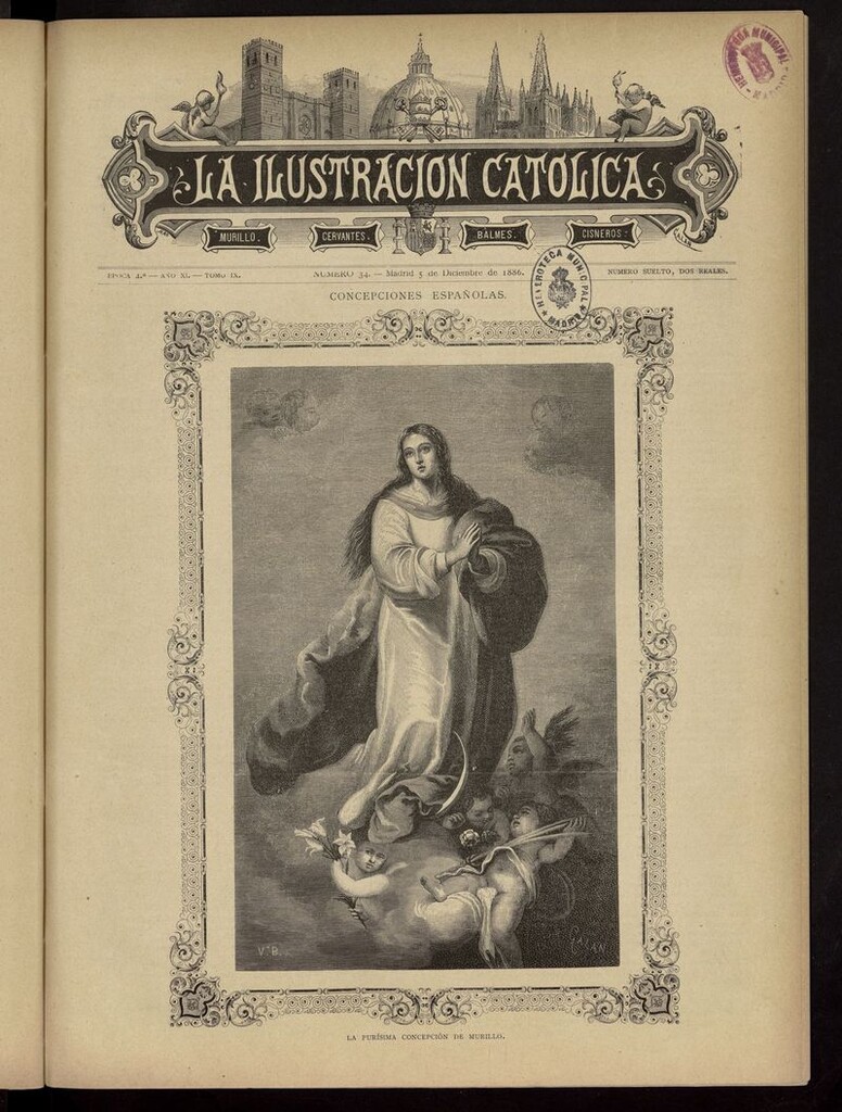 Miniatura de La Ilustración Católica del 5 de diciembre de 1886