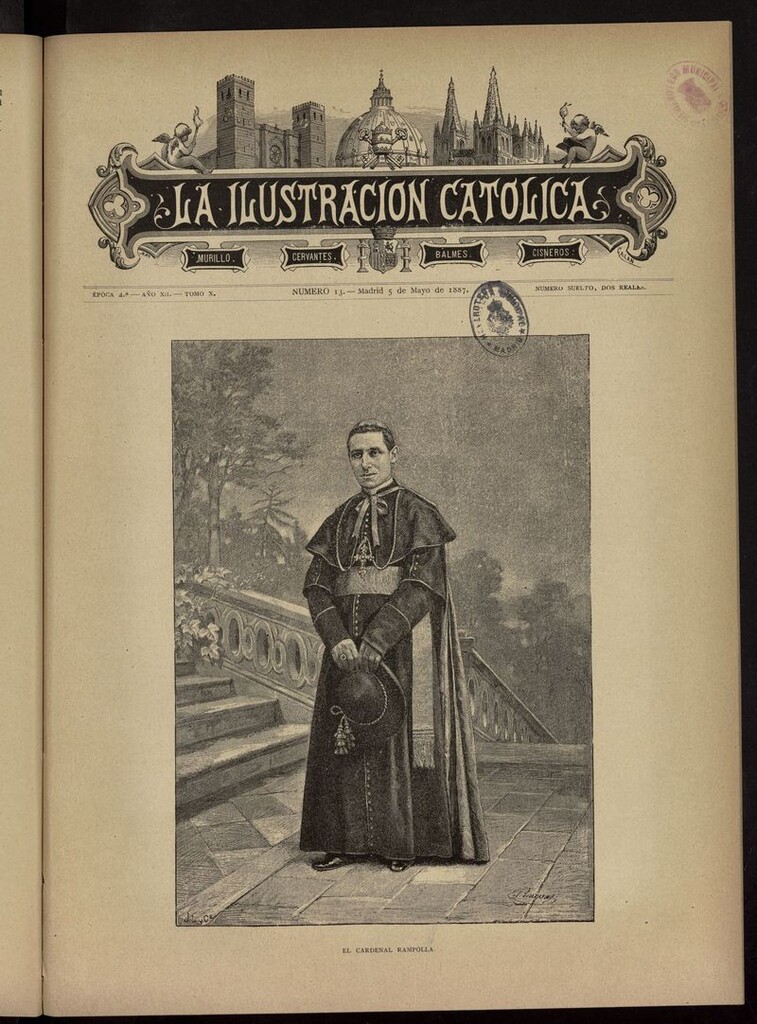 Miniatura de La Ilustración Católica del 5 de mayo de 1887