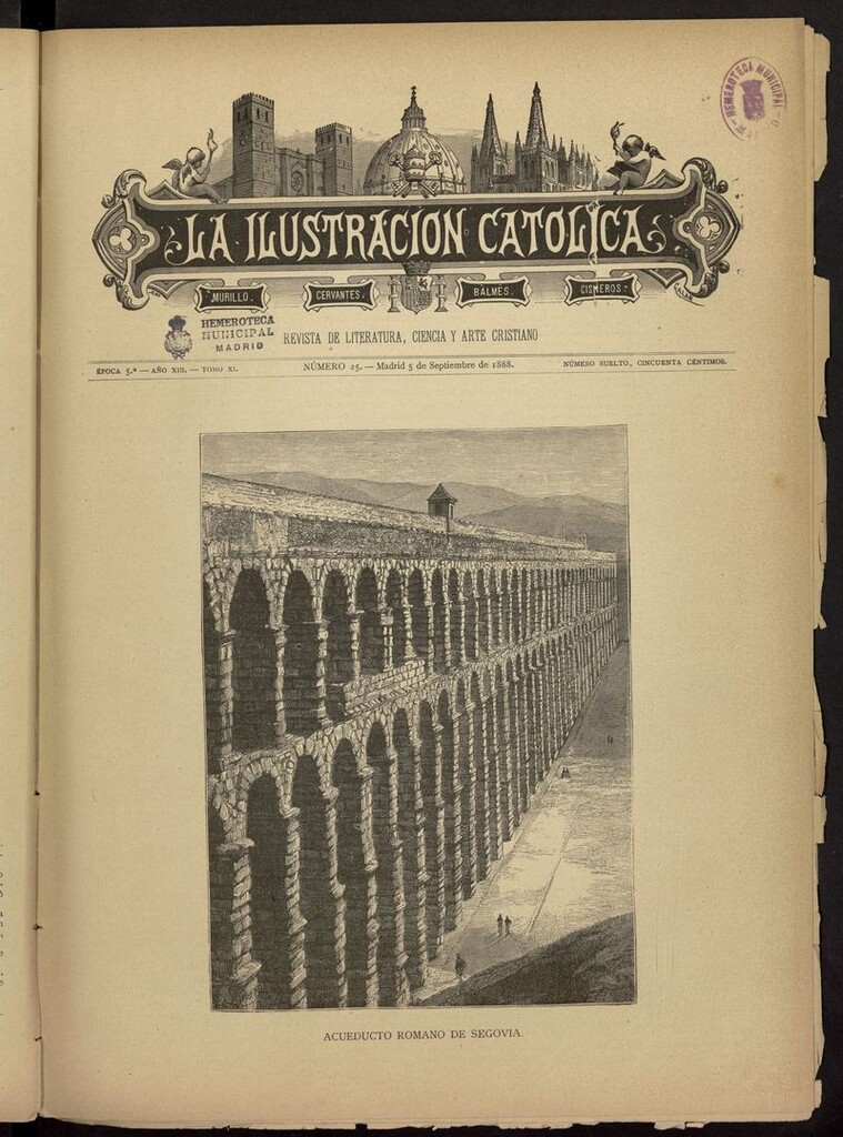 Miniatura de La Ilustración Católica del 5 de septiembre de 1888