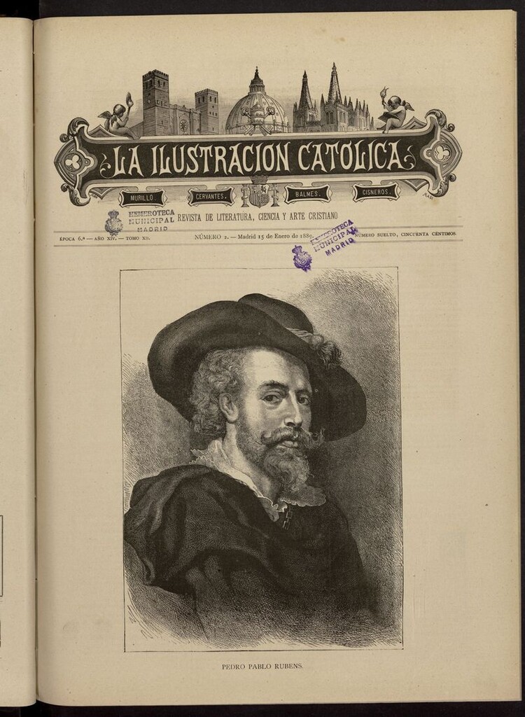 Miniatura de La Ilustración Católica del 15 de enero de 1889
