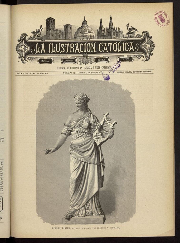 Miniatura de La Ilustración Católica del 15 de junio de 1889