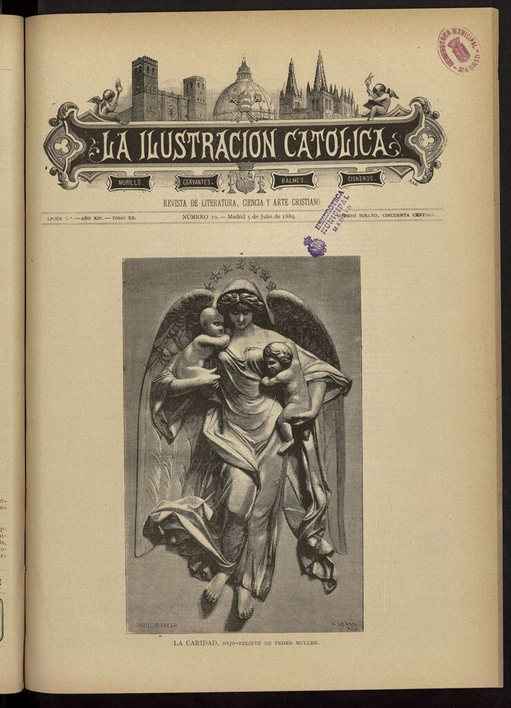 Miniatura de La Ilustración Católica del 5 de julio de 1889