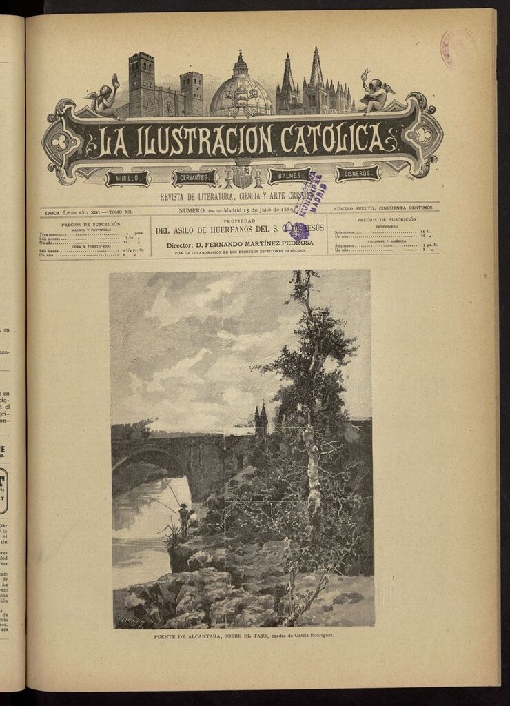 Miniatura de La Ilustración Católica del 15 de julio de 1889