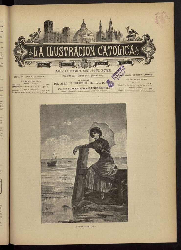 Miniatura de La Ilustración Católica del 5 de agosto de 1889
