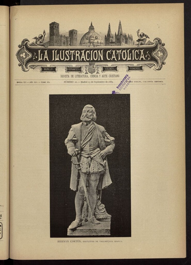 Miniatura de La Ilustración Católica del 15 de septiembre de 1889