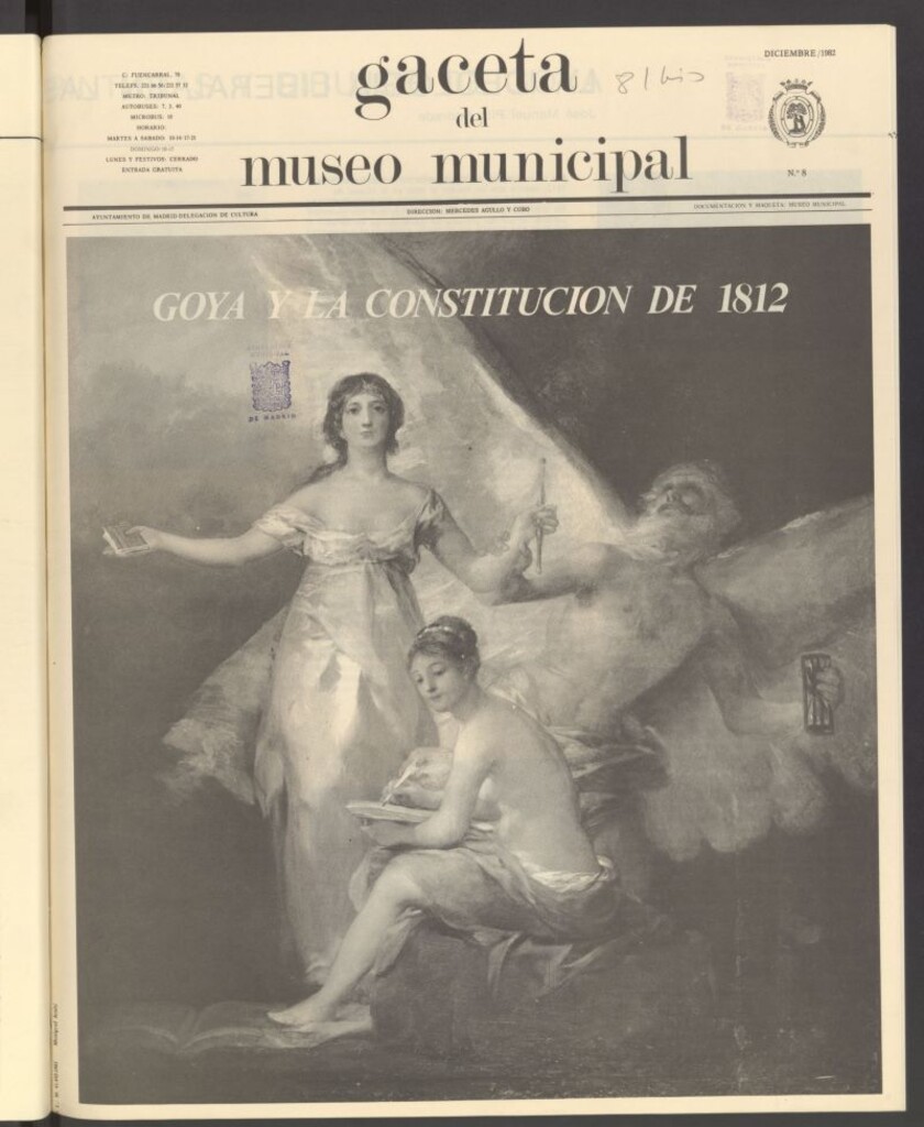 Miniatura de Gaceta del Museo Municipal de diciembre de 1982