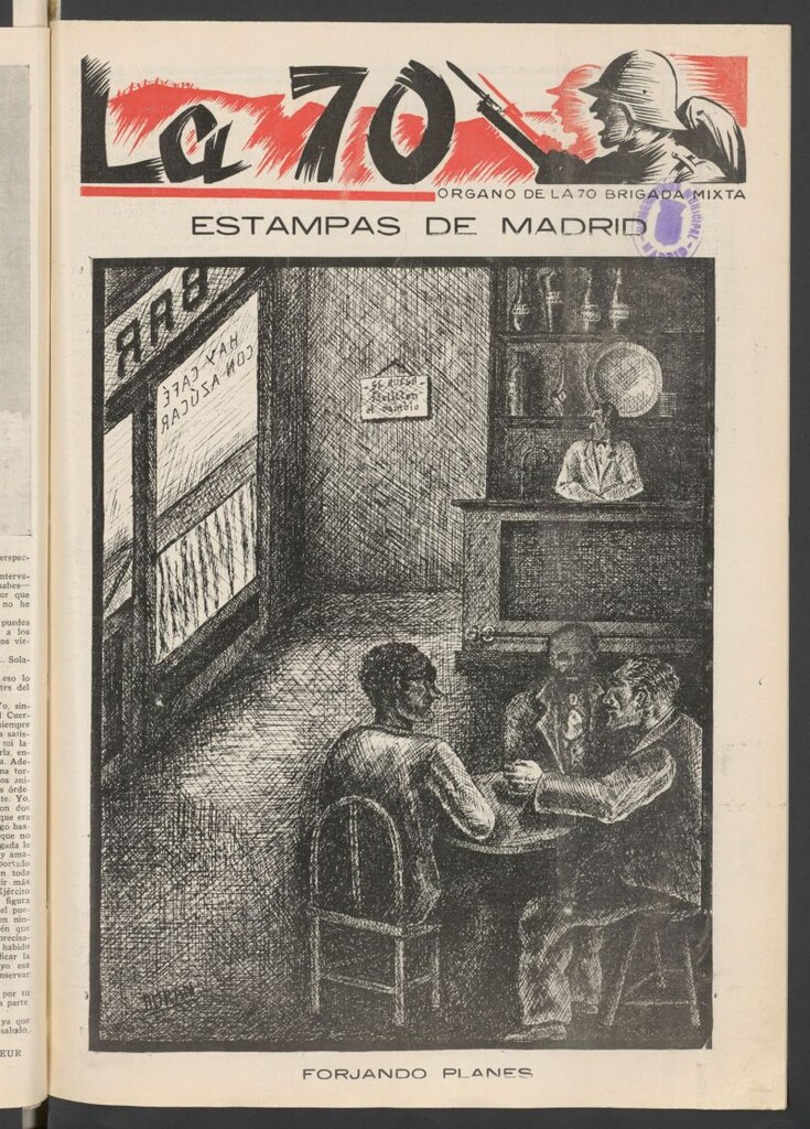 Miniatura de La 70 : órgano semanal de la Brigada del 10 de febrero de 1938
