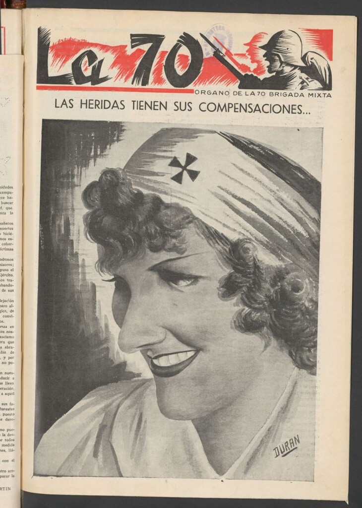 Miniatura de La 70 : órgano semanal de la Brigada del 20 de febrero de 1938