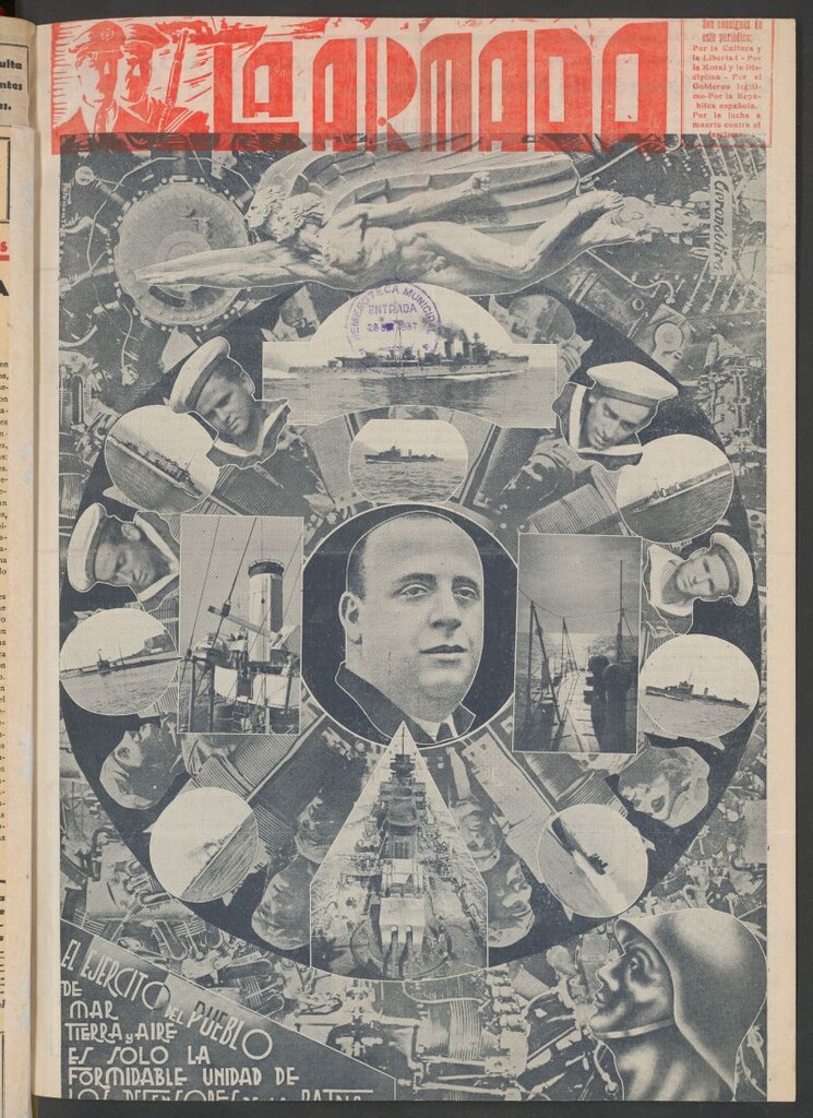 Miniatura de La Armada : Organo Oficial de los Marinos de la República del 25 de septiembre de 1937