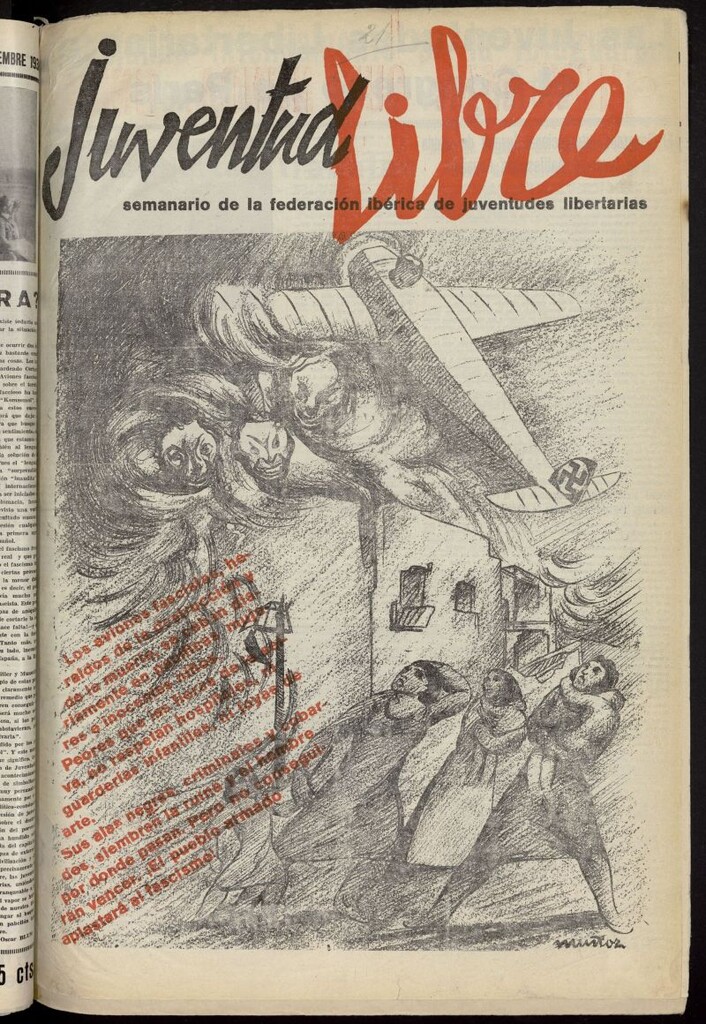 Miniatura de Juventud Libre : semanario Juvenil Anarquista del 30 de diciembre de 1936