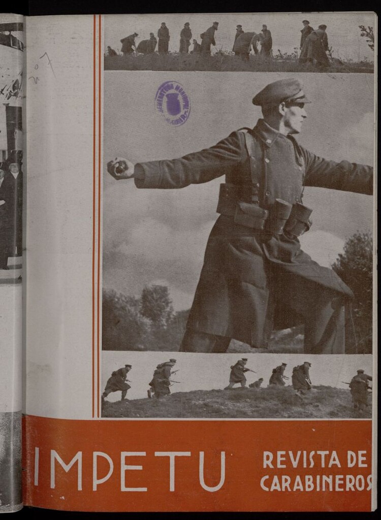 Miniatura de Ímpetu : Revista de Carabineros del 15 de febrero de 1938