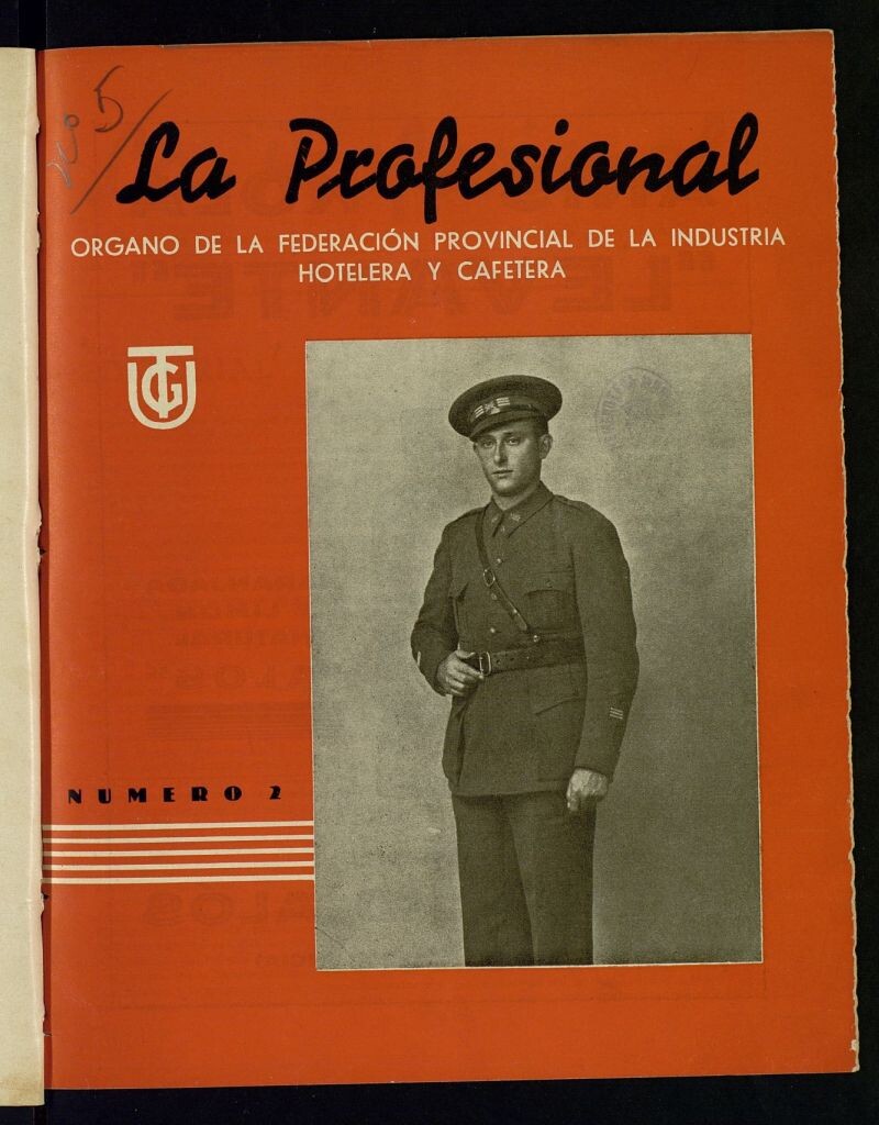 Miniatura de La profesional: Órgano de la Federación provincial de la Industria Hotelera y Cafetera del 15 de diciembre de 1937
