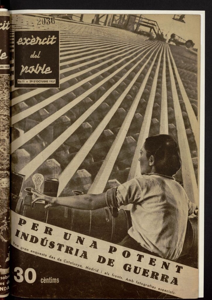 Miniatura de Exércit de poble : órgan del Comité pro-exèrcit Popular Regular del 29 d´octubre de 1937