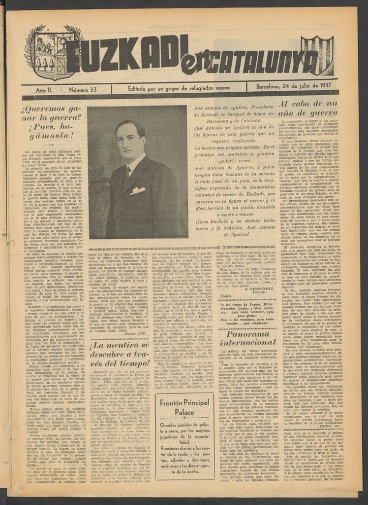 Miniatura de Euzkadi en Catalunya del 24 de julio de 1937