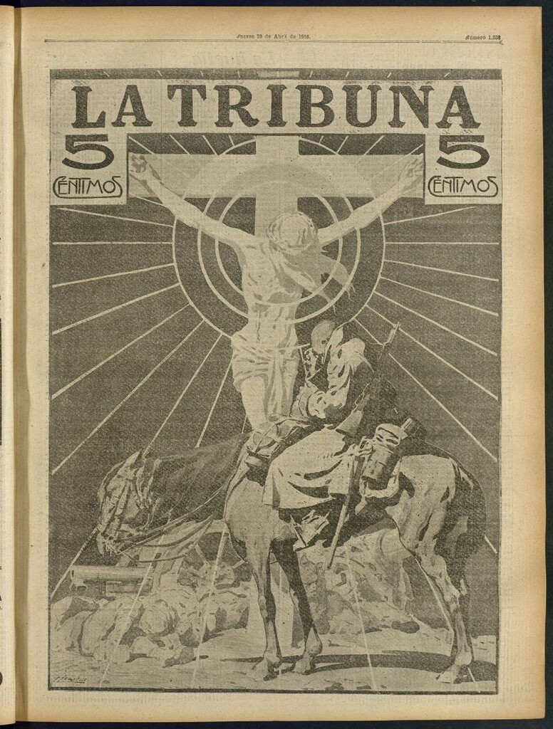 Miniatura de La Tribuna: diario independiente del 20 de abril de 1916