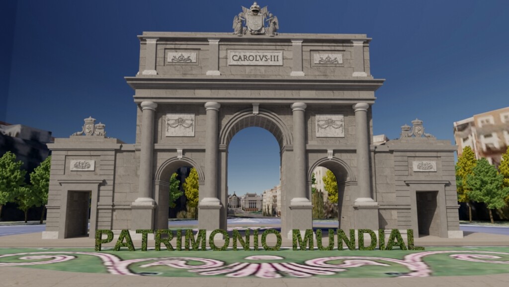 Miniatura de 1º Proyecto de Puerta de Alcalá de Ventura Rodríguez