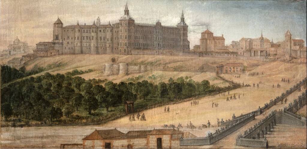 Miniatura de Vista del Alcázar de Madrid