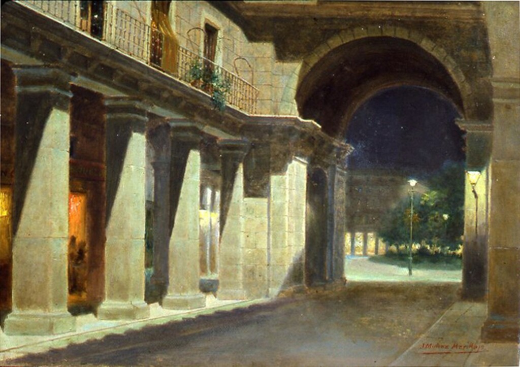 Miniatura de Calle de Ciudad Rodrigo, de Noche
