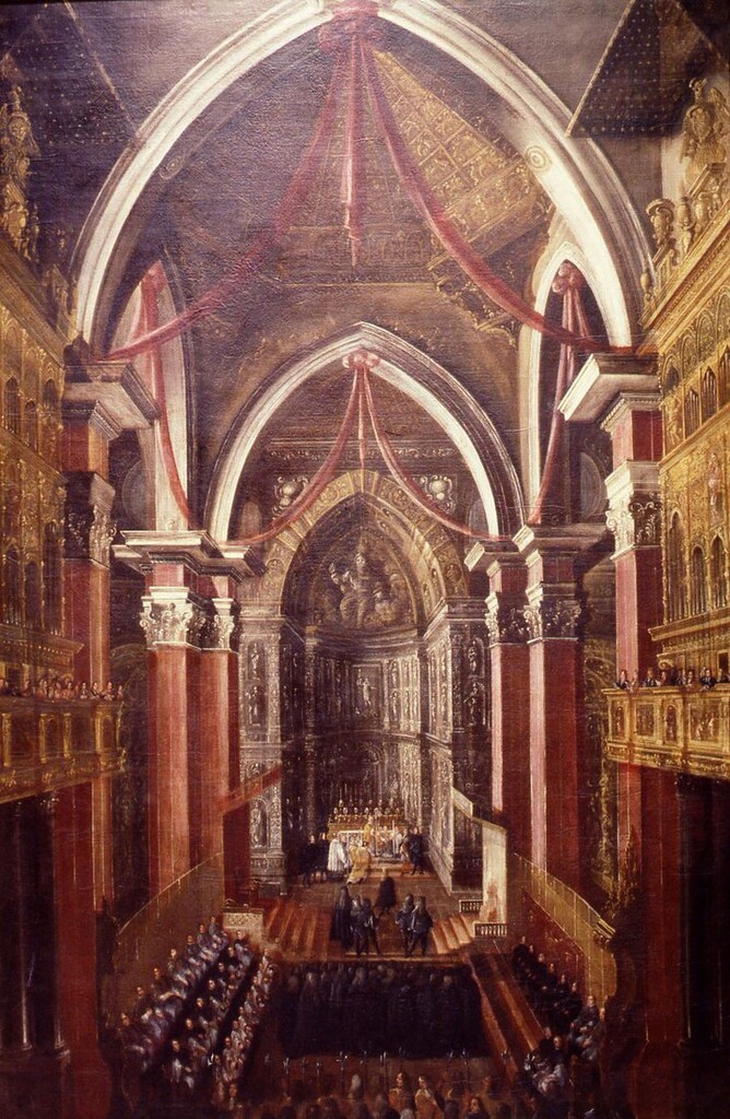 Miniatura de Interior de la Catedral de Palermo