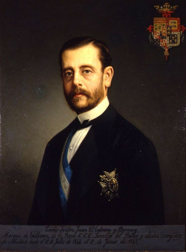 Miniatura de Juan Bautista Cabrera y Bernuy, Alcalde de Madrid