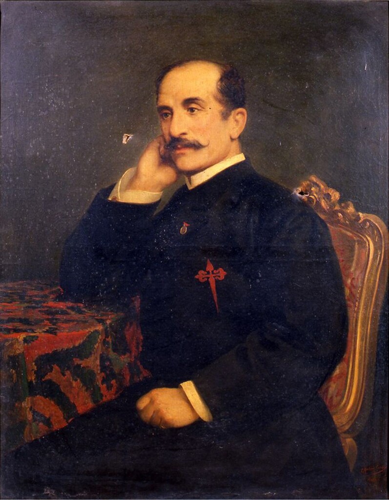 Miniatura de Francisco Caballero y Rozas, Marqués de Torneros y Viudo del Villar, Alcalde de Madrid