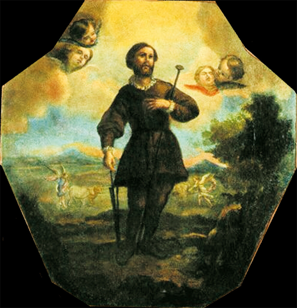 Miniatura de San Isidro labrador