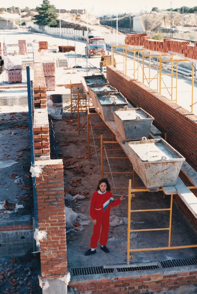 Miniatura de Diana en las obras de su casa