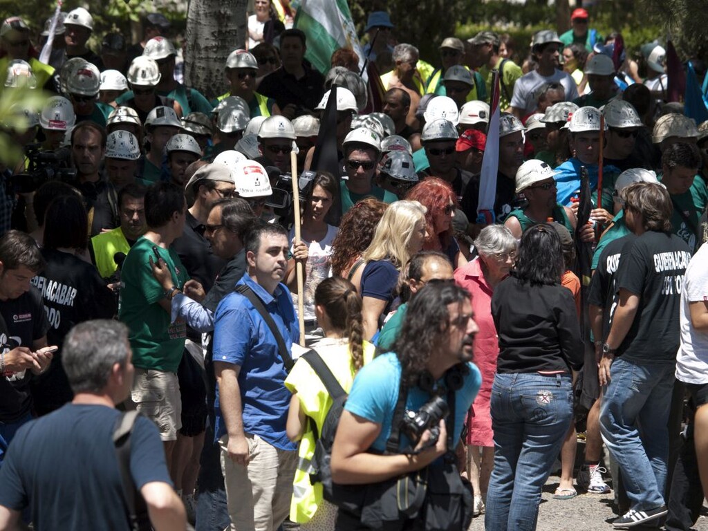 Miniatura de Actos en apoyo de los mineros de la Marcha Negra