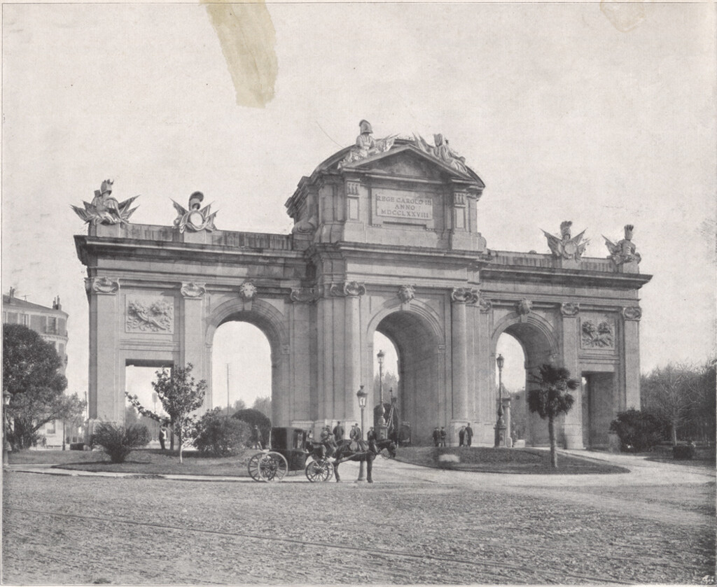 Miniatura de La Puerta de Alcalá en Madrid