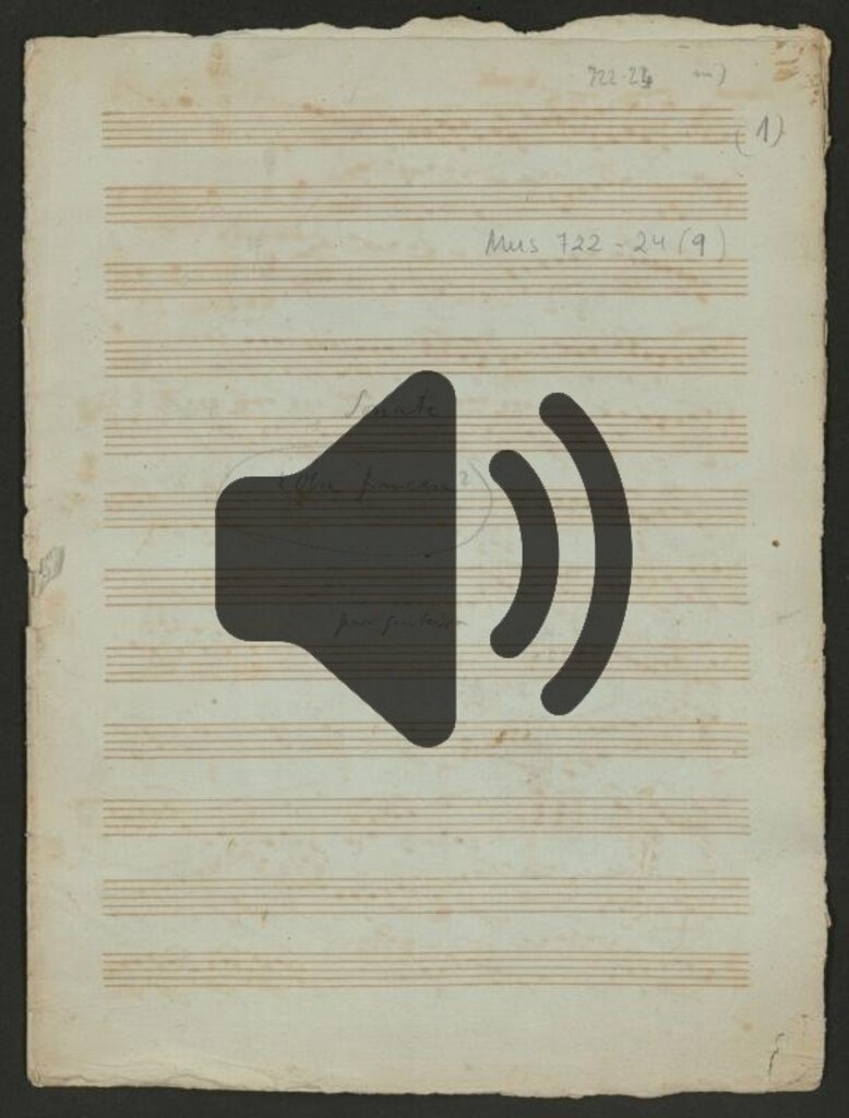 Miniatura de Sonata para guitarra