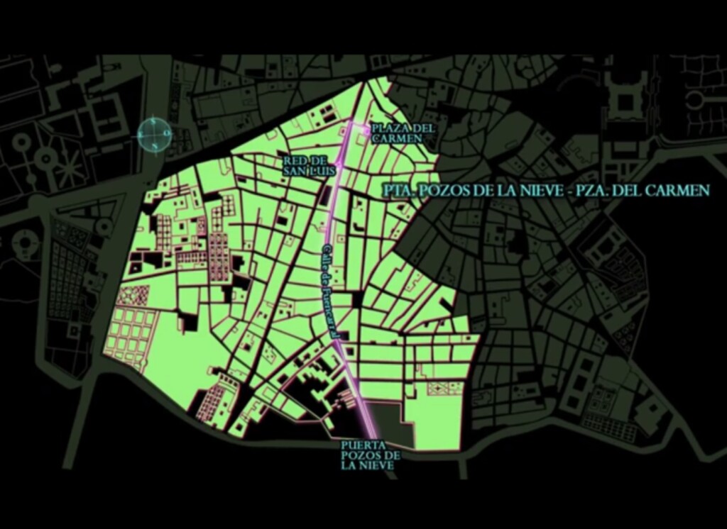 Miniatura de Sobrevolando el Madrid de 1830: La calle de Fuencarral