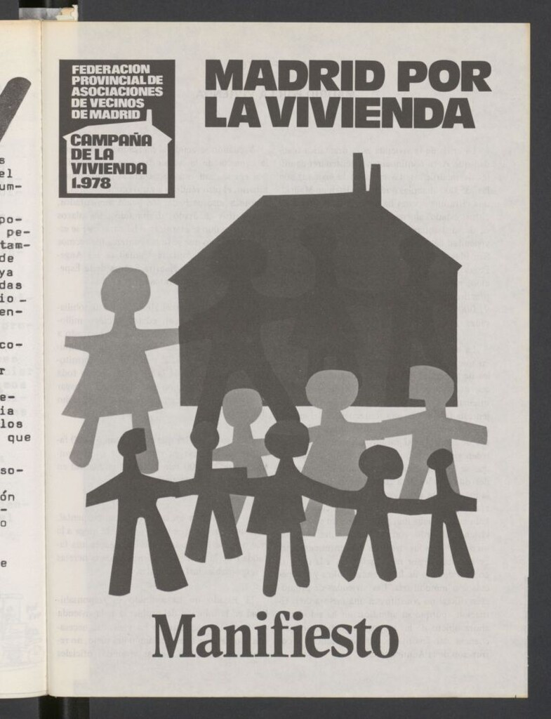Miniatura de Madrid por la vivienda: Manifiesto