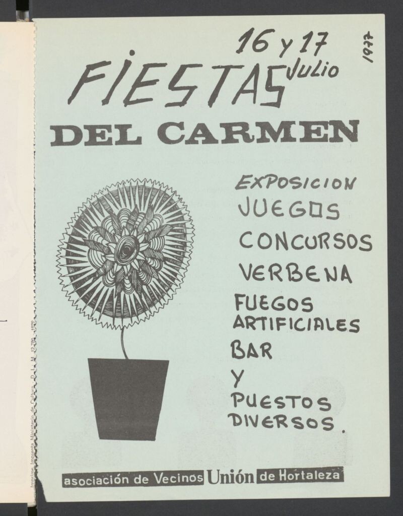 Miniatura de Programa de las fiestas de El Carmen 1977