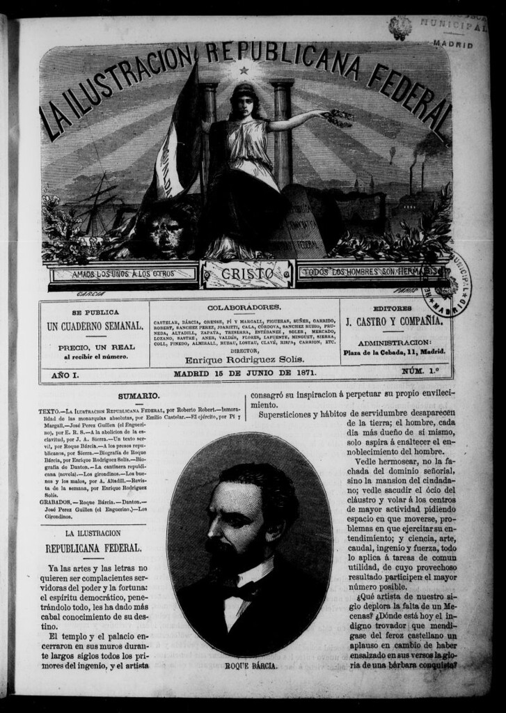 Miniatura de La Ilustracion Republicana Federal