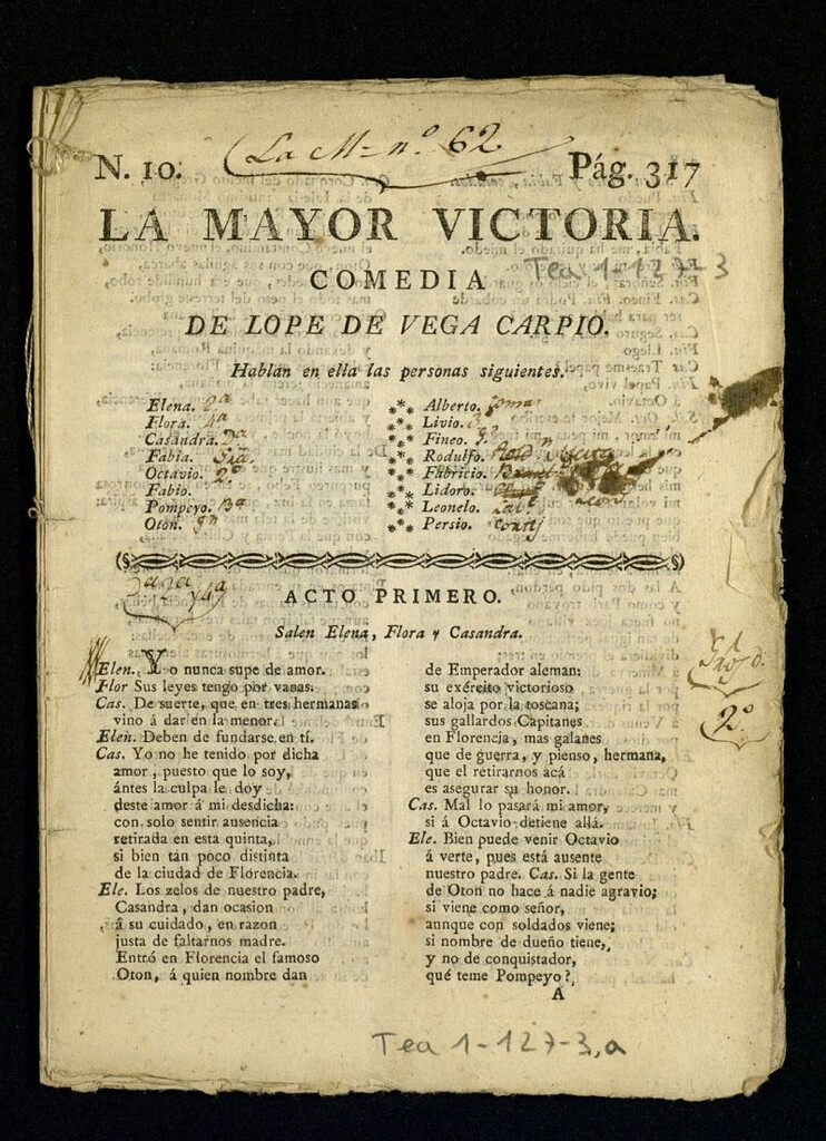 Miniatura de La mayor victoria : Comedia