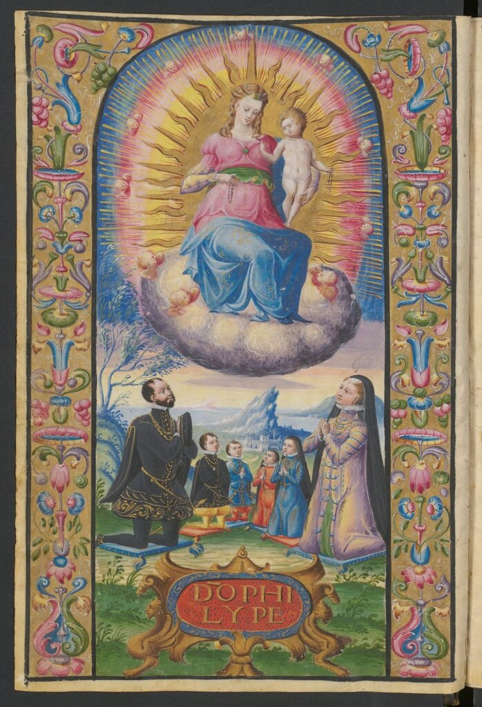 Miniatura de Executoria a pedimento de Francisco de Villalta, vecino de la villa de Martos