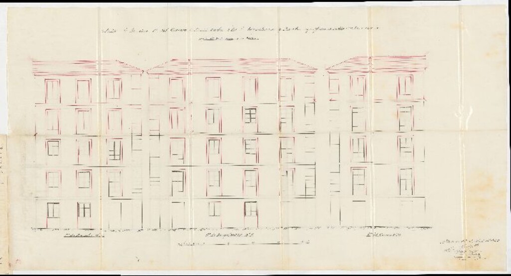 Miniatura de D. Juan de las Barcenas, dueño de la casa calle del Carmen nº 37, con vuelta a la de Rompelanzas, y Preciados nº 2 y 40, para nivelar el 3er piso, y otras reformas.