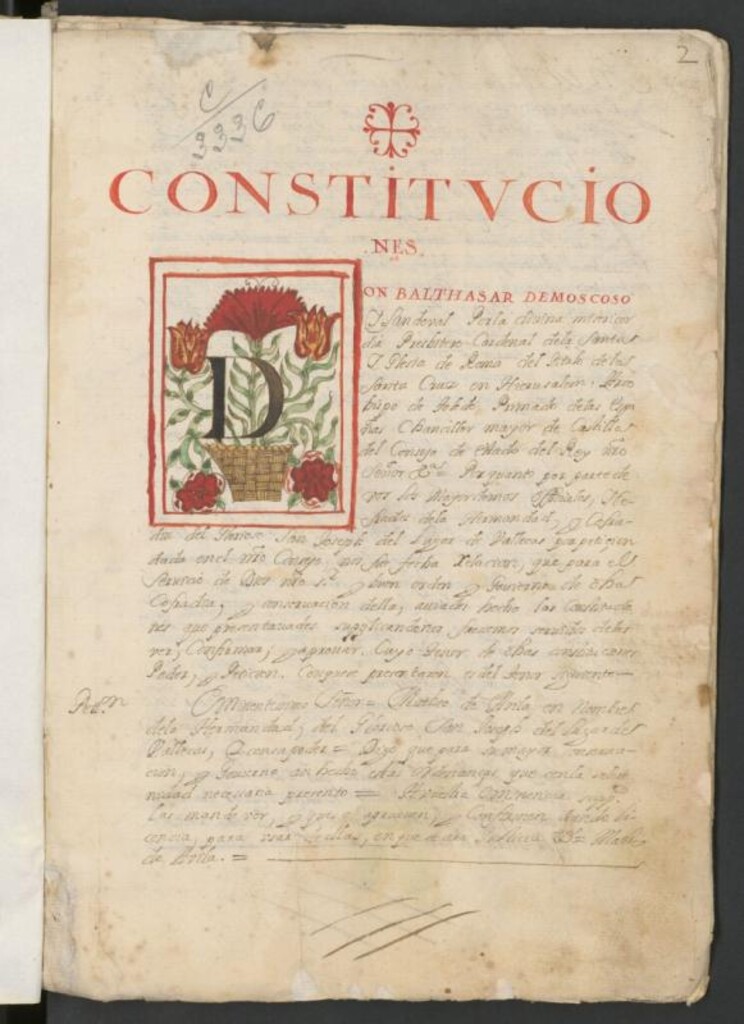 Miniatura de Libro de la Cofradía de San Joseph del lugar de Vallecas : papeles varios