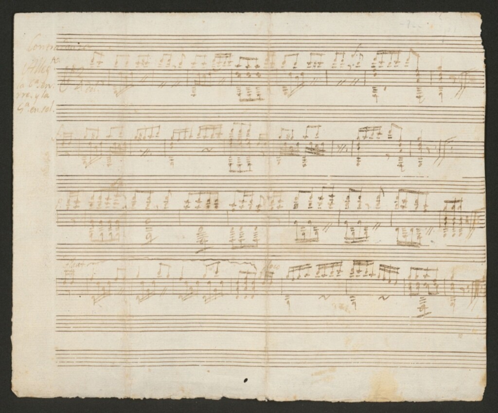 Miniatura de [Contradanza y pieza sin título]