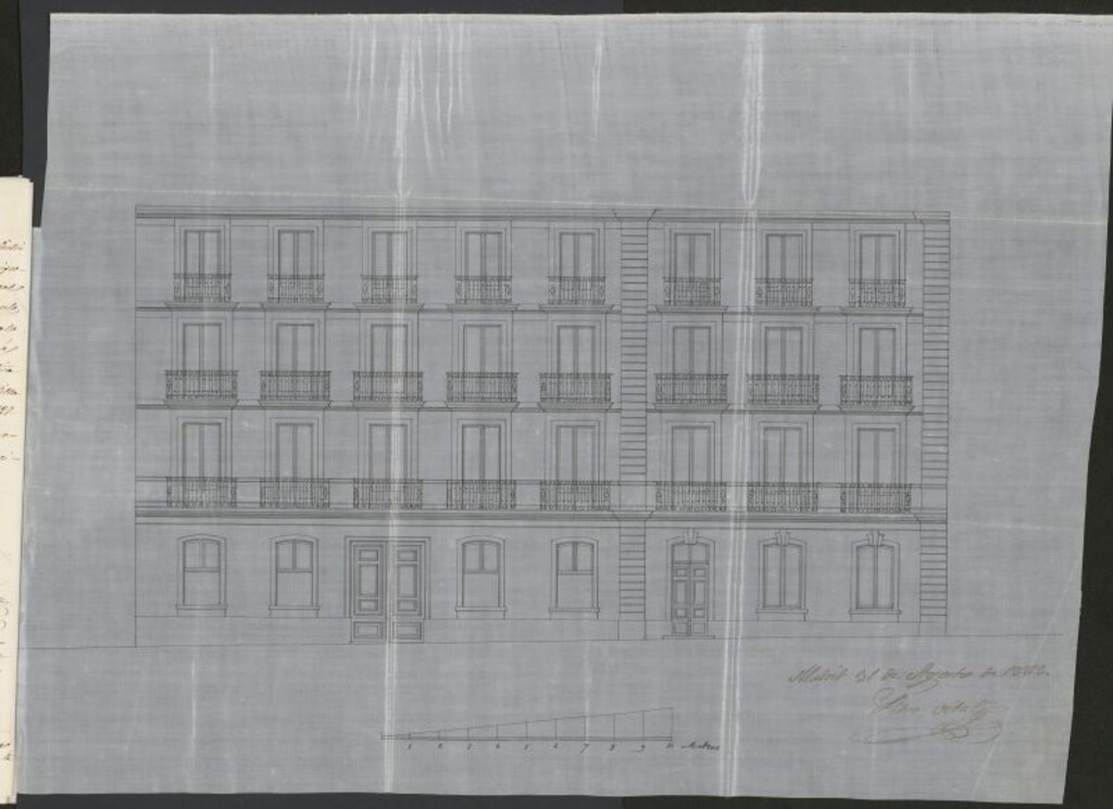 Miniatura de Excmo. Sr. Duque de Berwich y de Alba, en solicitud de licencia para construir de nueva planta la casa de su propiedad, sita en la calle Juanelo, nº 22.