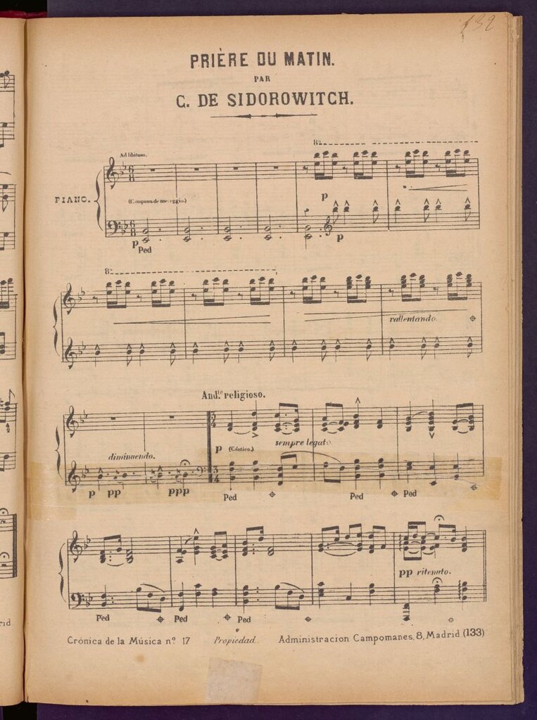 Miniatura de Prière du Matin