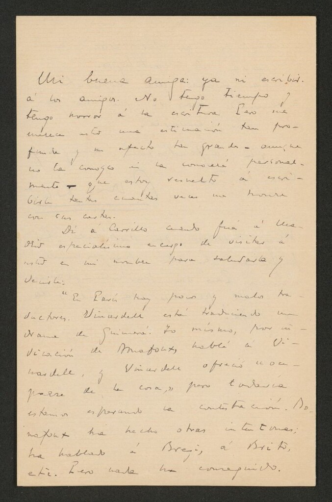 Miniatura de [Carta] a [Rosario de Acuña]