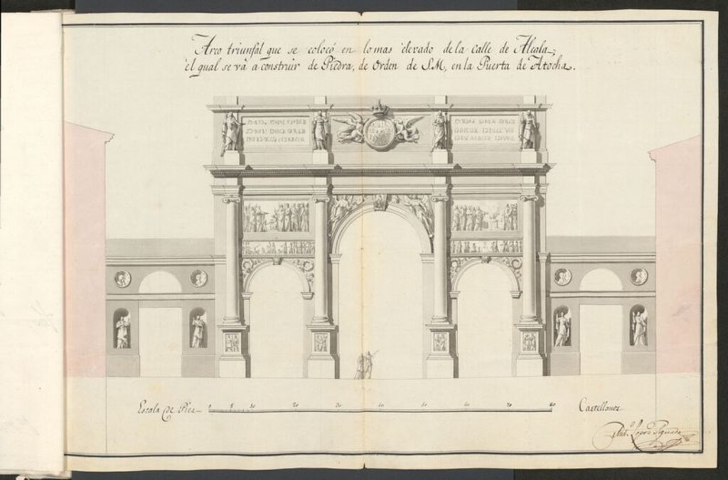 Miniatura de Sobre construcción de una nueva puerta de Atocha