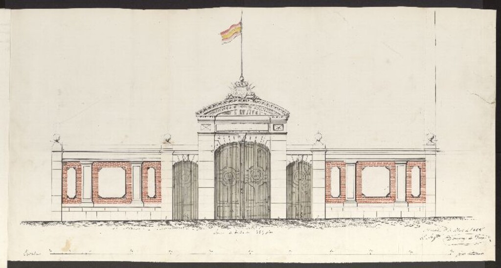 Miniatura de D. Pedro Arroyo, licencia para continuar las construcciones que tiene empezadas en la manzana 90.