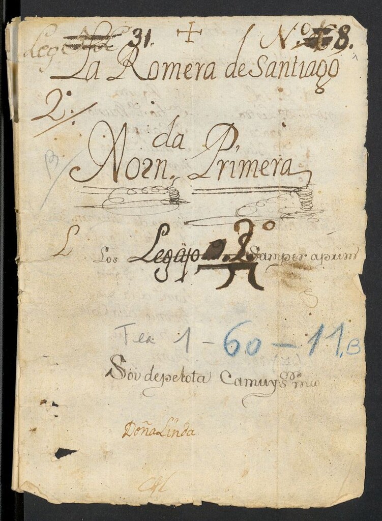 Miniatura de La Romera de Santiago