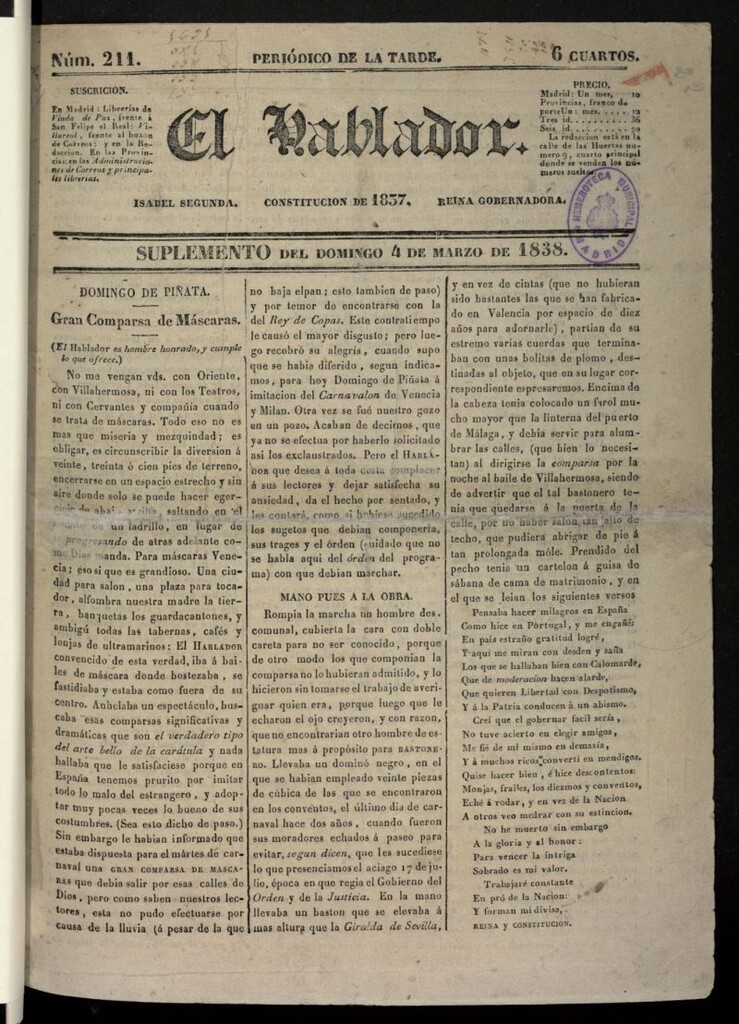Miniatura de El Hablador