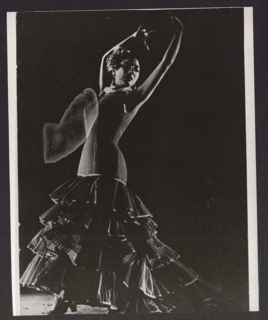 Miniatura de Bailaora flamenca