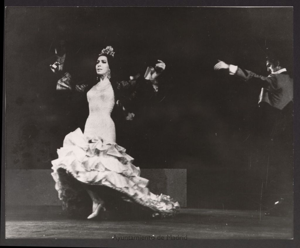 Miniatura de Bailaora flamenca
